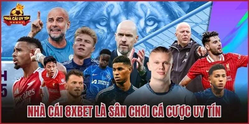 Nhà cái 8XBET là sân chơi cá cược uy tín