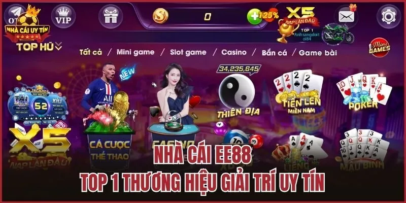 Nhà cái EE88 - Top 1 thương hiệu giải trí uy tín